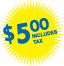 $5.00