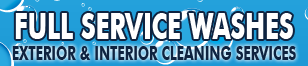 Full Service Washes, Exterior & Interior Cleaning Services